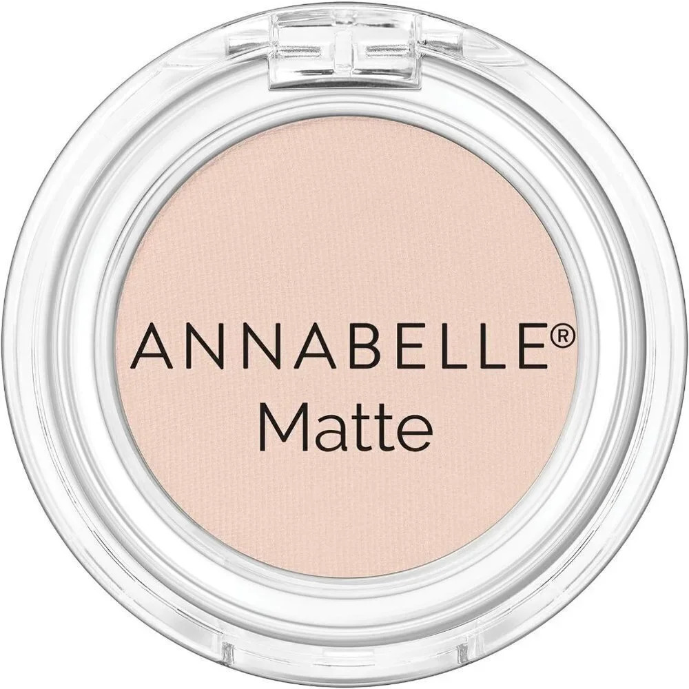 Annabelle Matte Single Eyeshadow Ivory Fragrance Free Paraben Free 1.5 g